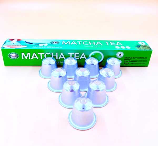 KRK GIDA MATCHA ÇAYI(1 KUTU = 10 ADET KAPSÜL)(NET AĞIRLIK 2g ℮ x 10 kapsül)