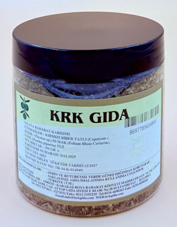 KRK GIDA SALATA BAHARAT KARIŞIMI 200GR