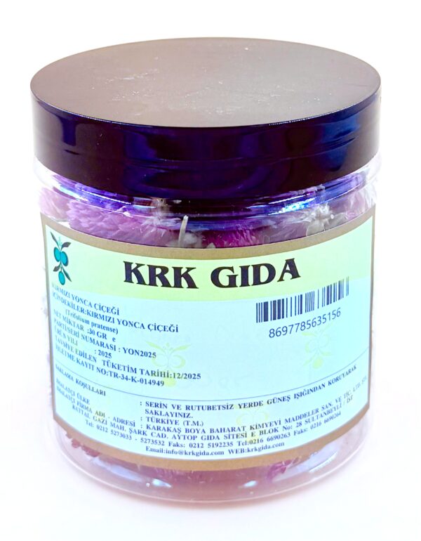 KRK GIDA KIRMIZI YONCA ÇİÇEĞİ 30GR