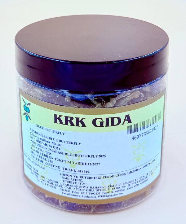 KRK GIDA MAVİ KELEBEK ÇAYI 50GR