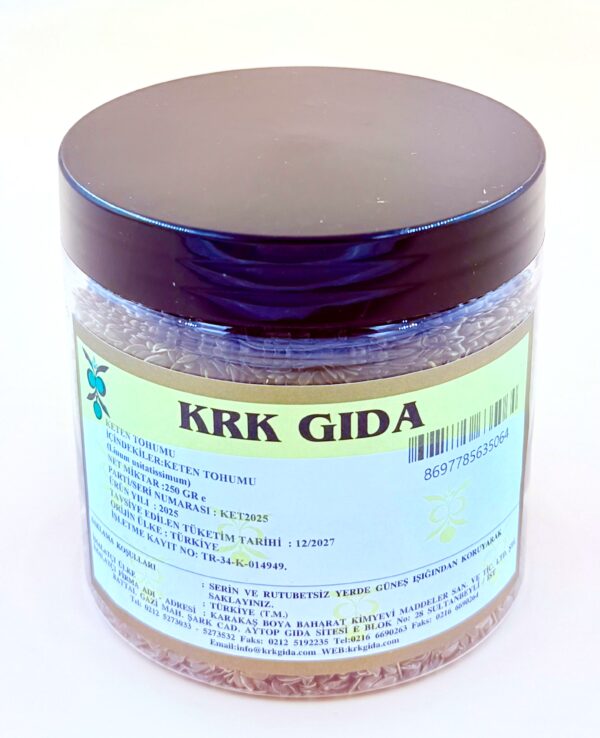 KRK GIDA KETEN TOHUMU 250GR