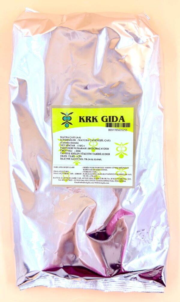 KRK GIDA MATCHA ÇAYI AA 1KG