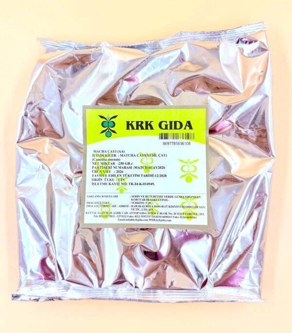 KRK GIDA MATCHA ÇAYI AA 250GRAM