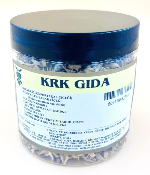 KRK GIDA BAHAR ÇİÇEĞİ (PORTAKAL ÇİÇEĞİ) 50GR
