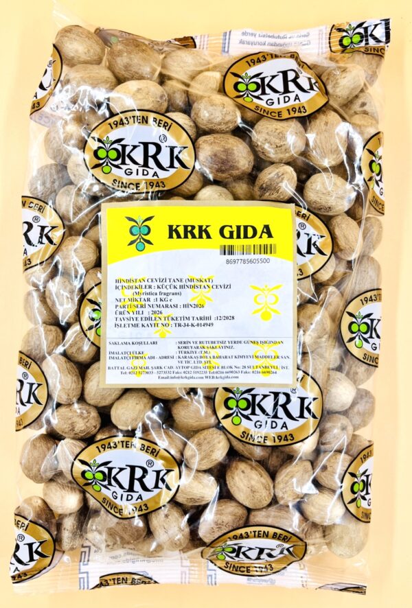 KRK GIDA MUSKAT (KÜÇÜK HİNDİSTAN CEVİZİ)