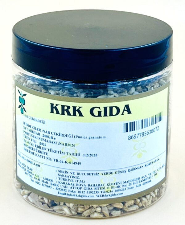 KRK GIDA NAR ÇEKİRDEĞİ YERLİ 200GR