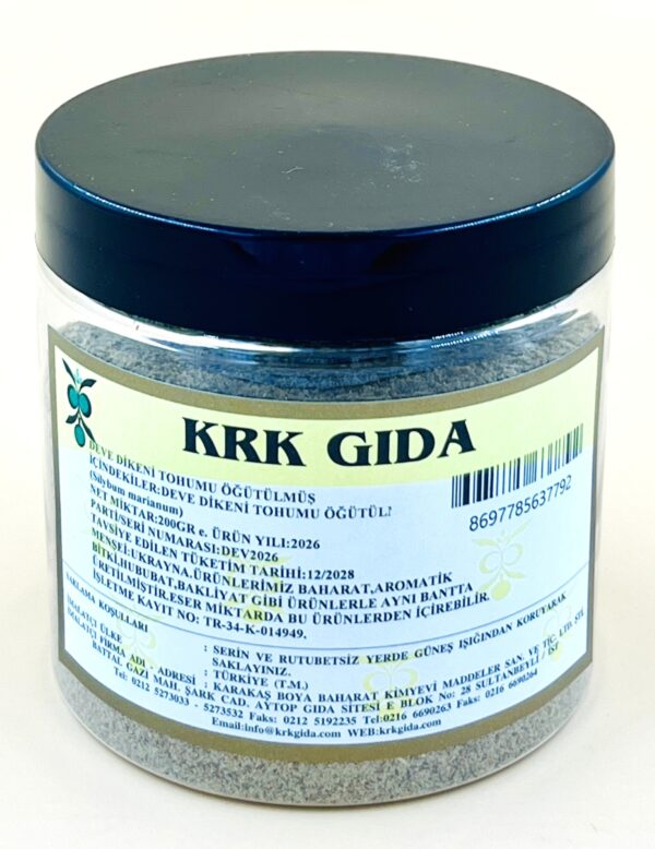 KRK GIDA DEVE DİKENİ TOHUMU ÖĞÜTÜLMÜŞ 200GR